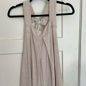 FREE PEOPLE CREAM BATHING-SUIT COVERUP